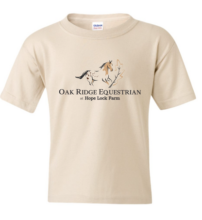 Oak Ridge Equestrian at Hope Lock Farm Printed YOUTH Tee