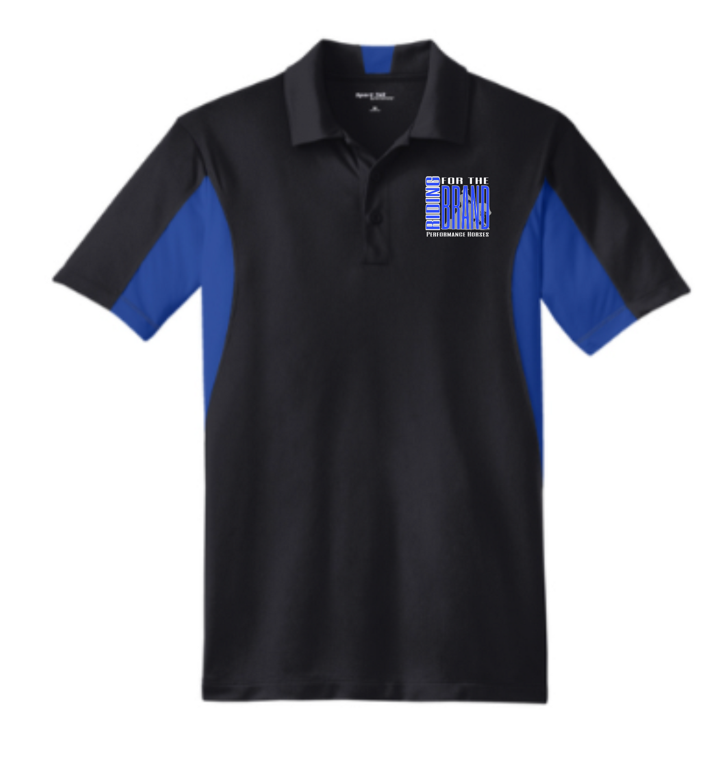 Riding for the Brand Men's Polo Sport Tek