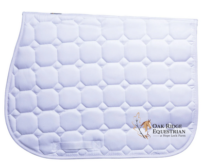 Oak Ridge Equestrian at Hope Lock Farm Dura-Tech All-Purpose Quilted Saddle Pad - Horse Size